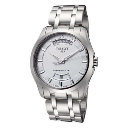 Tissot Men's T0354071103101 T-Classic 39mm Silver Dial Stainless Steel Watch