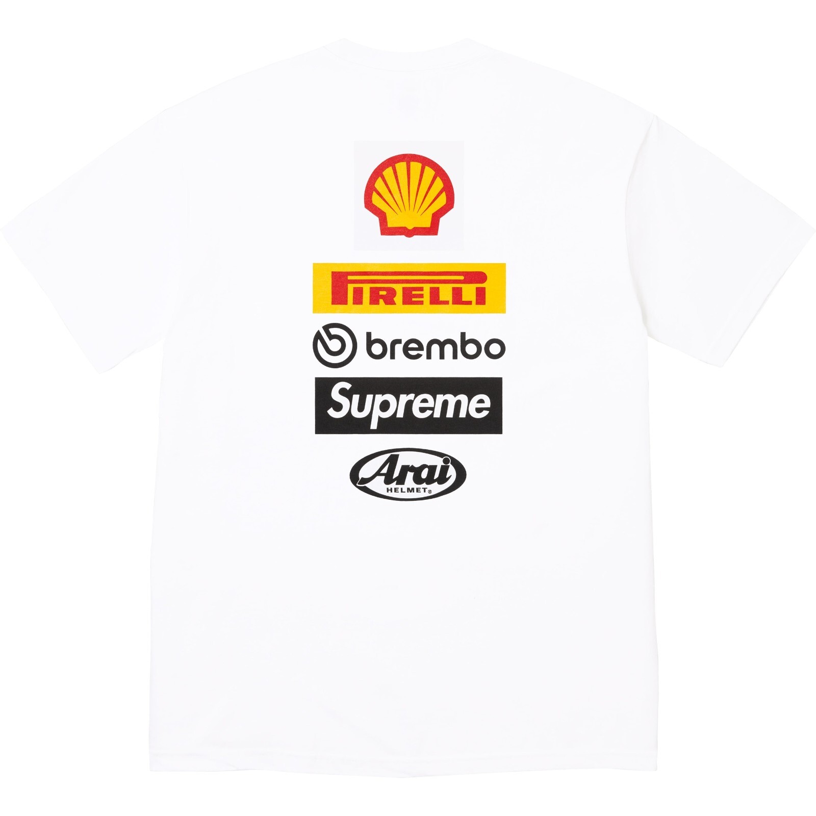 Supreme x Ducati Logos Tee Black White Red SS24 3colors Size S-XXL