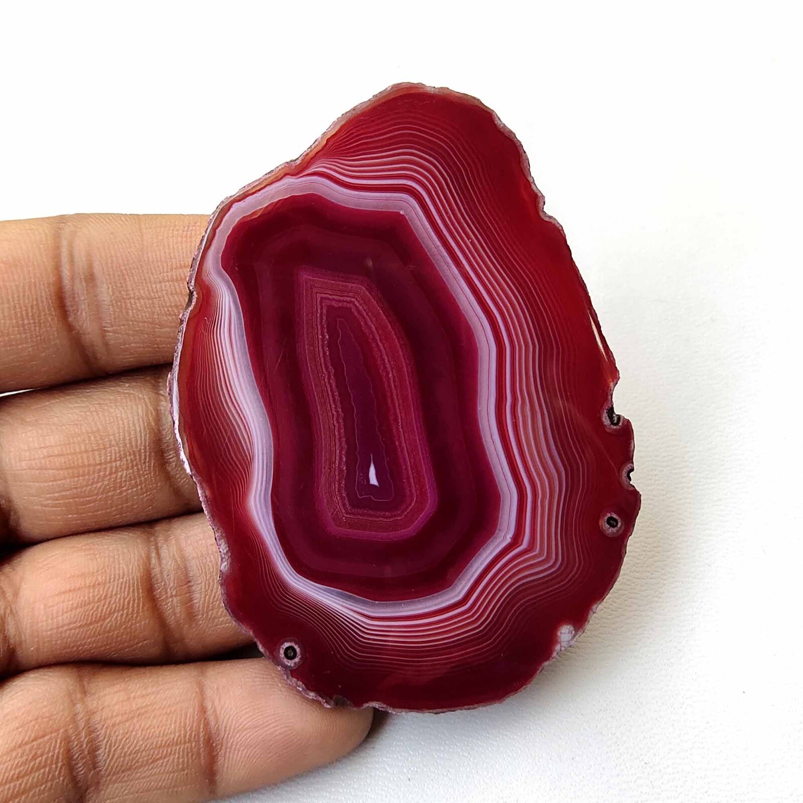 Druzy Agate 原石赤箱付き最終値下げ