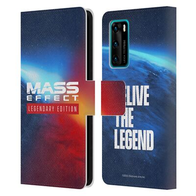 EA BIOWARE MASS EFFECT LEGENDARY GRAPHICS LEATHER BOOK CASE FOR HUAWEI PHONES 4
