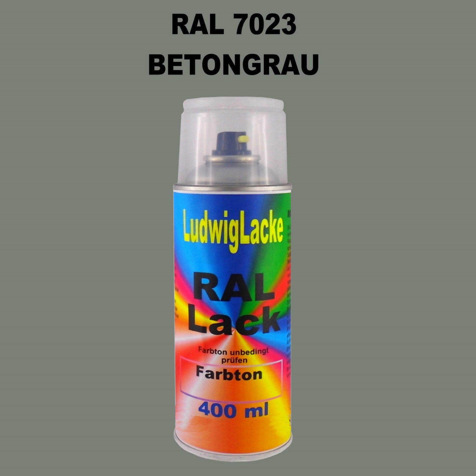 LudwigLacke RAL 8019 Graubraun Matt – 400 Ml Sprühlack Für Innen & Außen