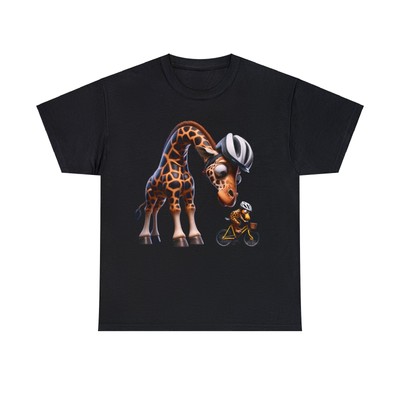 Safari Cycle Lessons Tee: Pedal with Papa Giraffe!