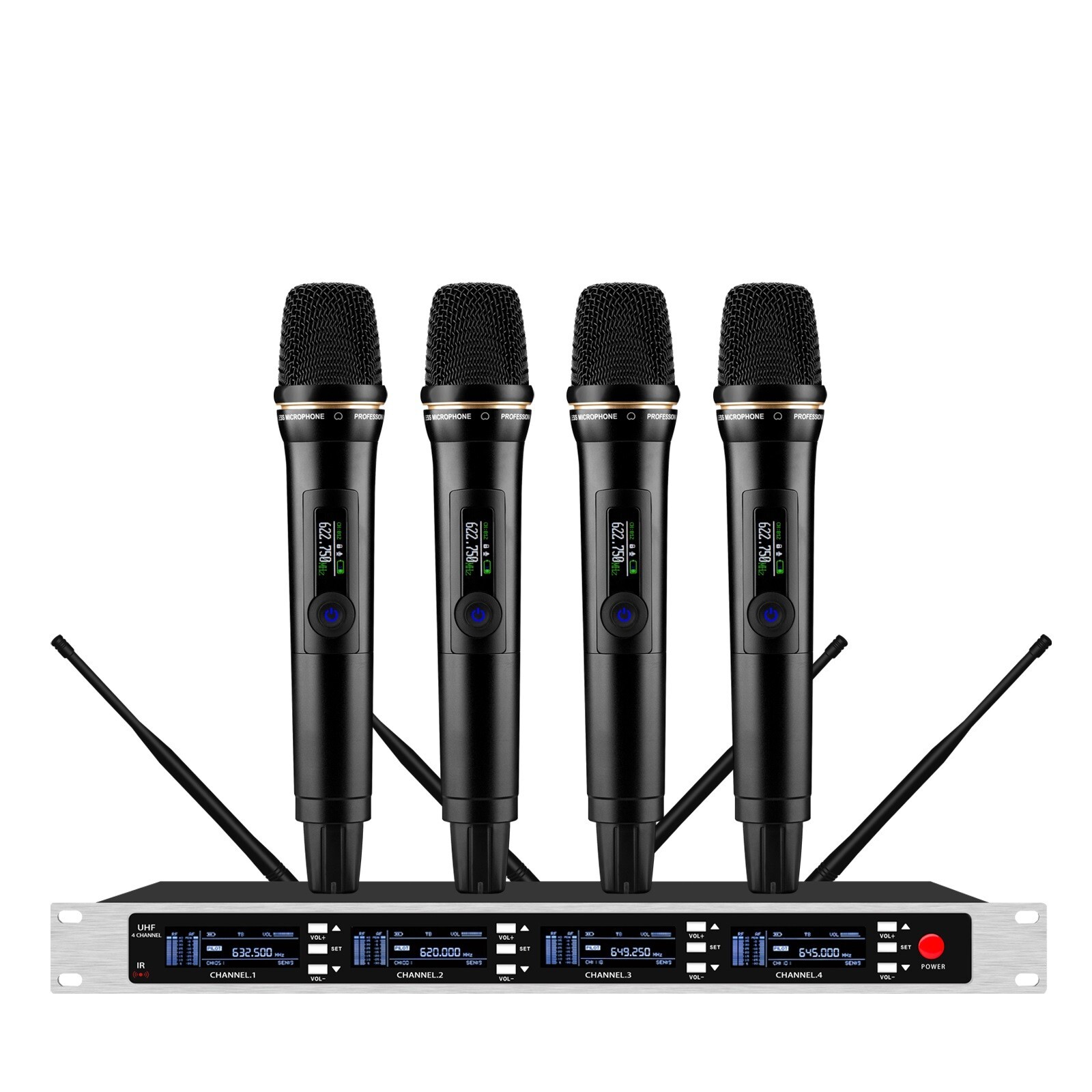 ワイヤレスピンマイク　K&F CONCEPT UHF CM-10 knfcthailand.com - K&F Concept CM-10 1R2T UHF Wireless