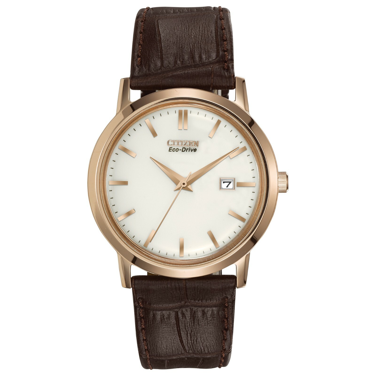 citizen eco drive leather strap