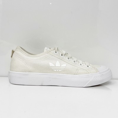 

Adidas Womens Nizza Trefoil GZ7291 Белая повседневная обувь Кроссовки Размер 7, Белый, Nizza Trefoil