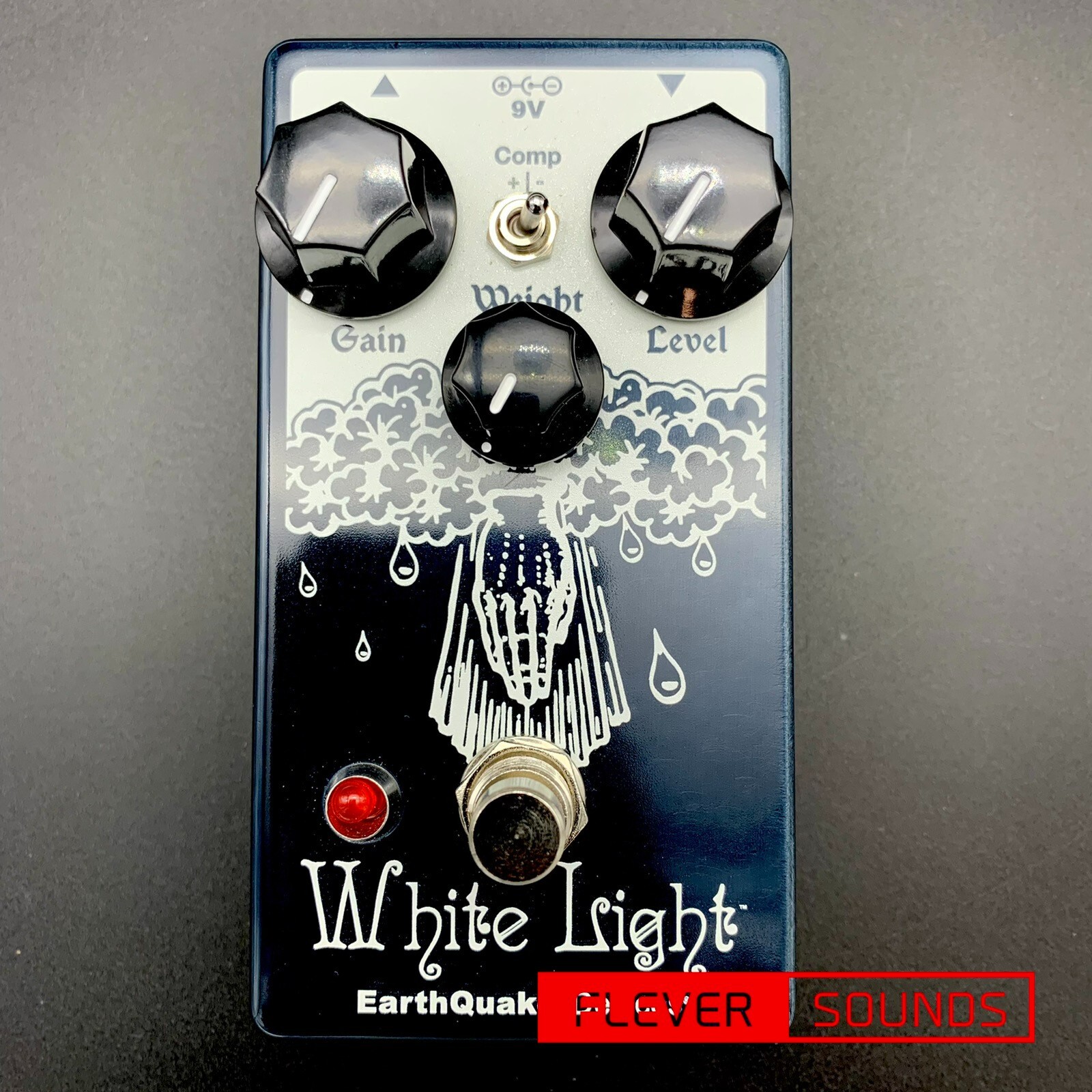 EarthQuaker Devices White Light Blue Steel Overdrive Guitar