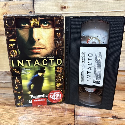 Intacto VHS VCR Video Tape Used Lions Gate | eBay