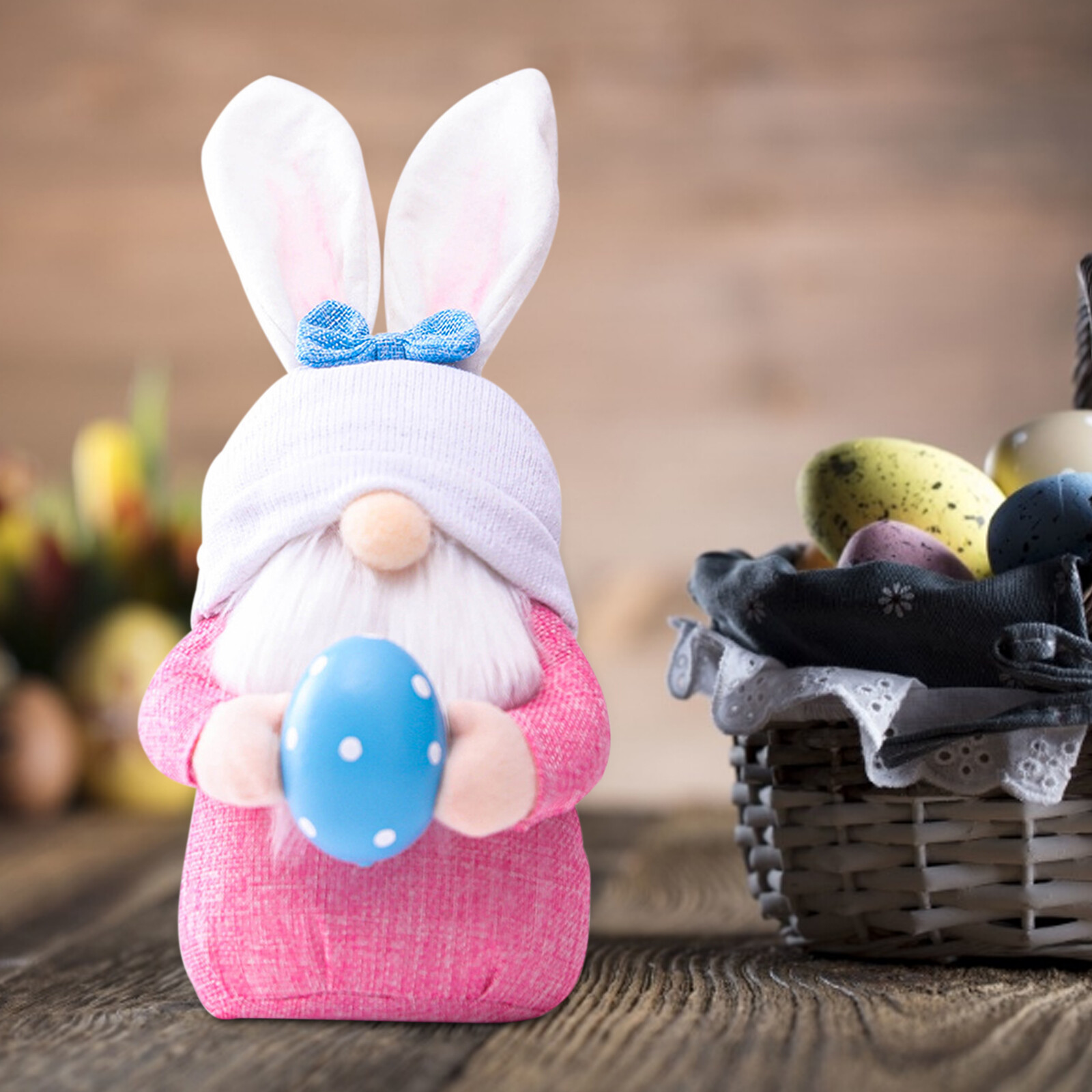 SANGSHI Ostern Deko Wichte,Easter Day GNOME Zwergpuppe, Schlafzimmer Wohnzi