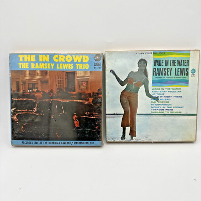 Ramsey Lewis Wade In The Water & In Crowd Sealed 2 Reel To Reel Tapes