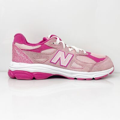 New Balance Girls 990 KJ990CEG Розовые кроссовки Повседневная обувь Размер 6,5 Вт