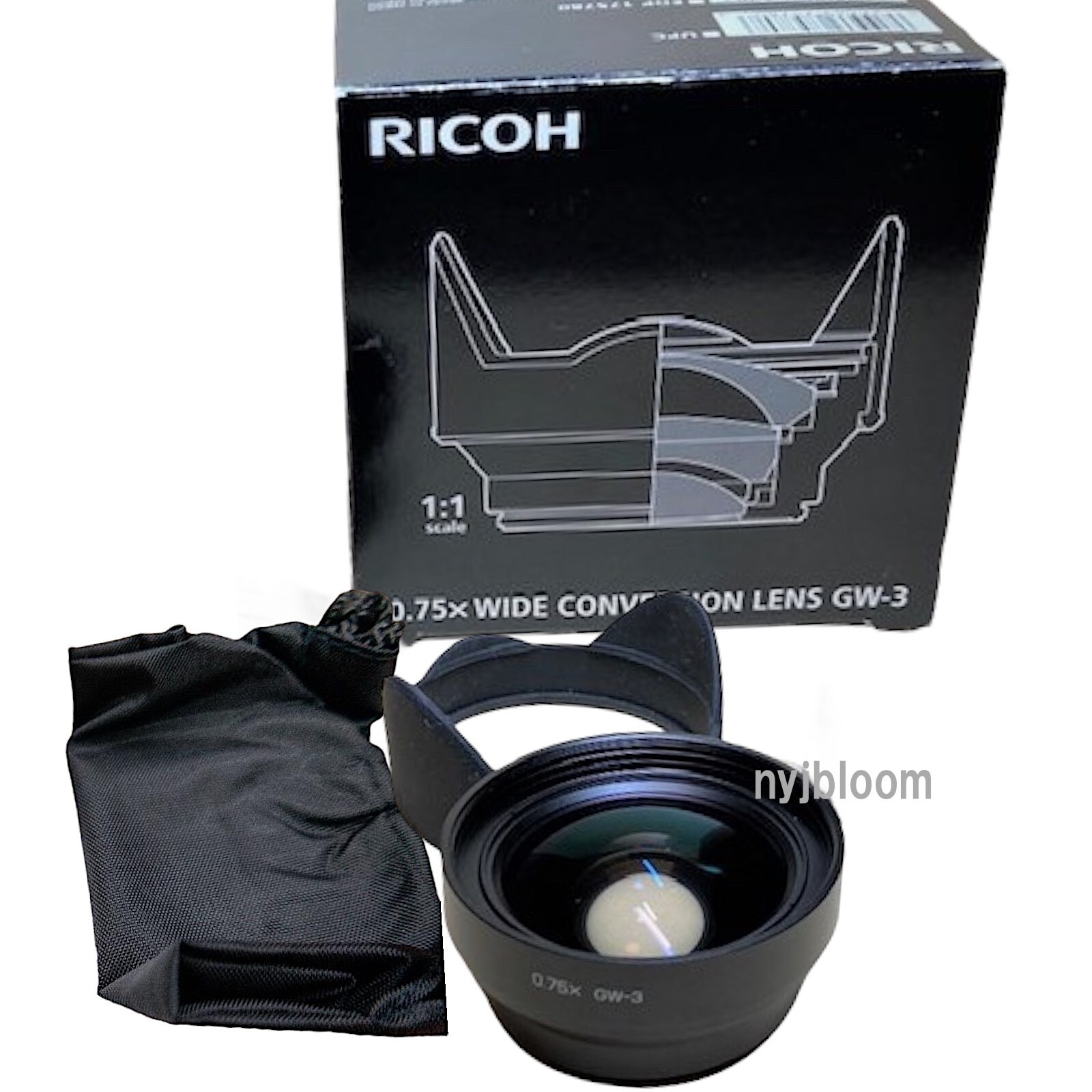 New RICOH GV-3 External Mini Viewfinder for GR IIIx Camera New RICOH GV-3 External Mini Viewfinder for GR IIIx Camera