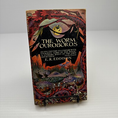The Worm Ouroboros E. R. Eddison Paperback Ballantine 1967 First Print Fantasy