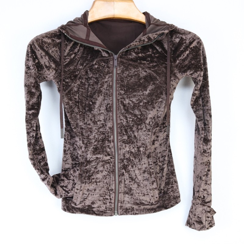 Brown Hoodie Sz Xs 6