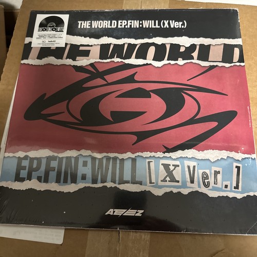 Ateez - THE WORLD EP.FIN : WILL (X Ver.) [Clear OR Black Ice Vinyl