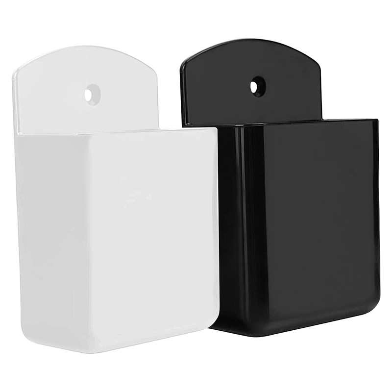 Control Holder Hole Free Pen Storage Box Hanging Organizer