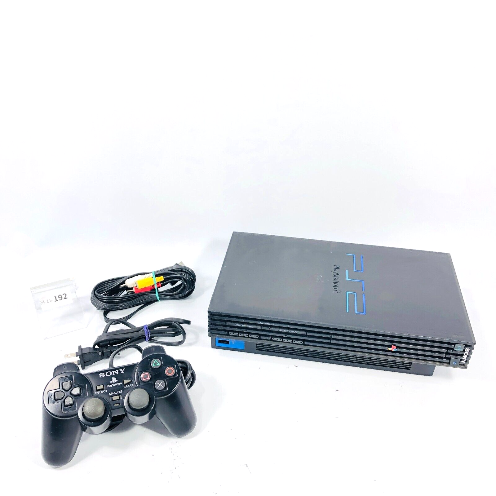Ex+3] Sony PlayStation 2 PS2 Console Midnight Black SCPH