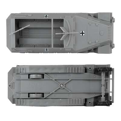 BMC CTS  WW2 German Hanomag Halftrack Classic Toy Soldier Plastic Armor Vehicle