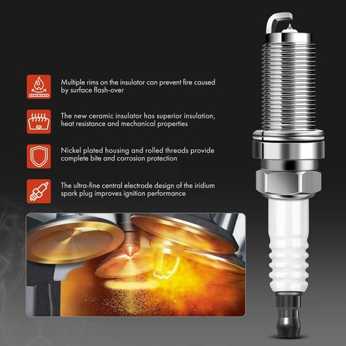 4x Ignition Coil & IRIDIUM Spark Plug Kits for Jeep Compass Dodge Dart Chrysler