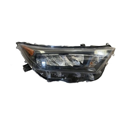 2019-2021 Toyota RAV4 Right Passenger Headlight LED N-American Black Bezel OEM