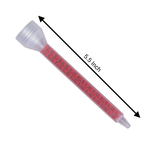 50Pcs Mixing Nozzles Adhesive Dispenser Plastic Static For 7oz 10oz Cartridge