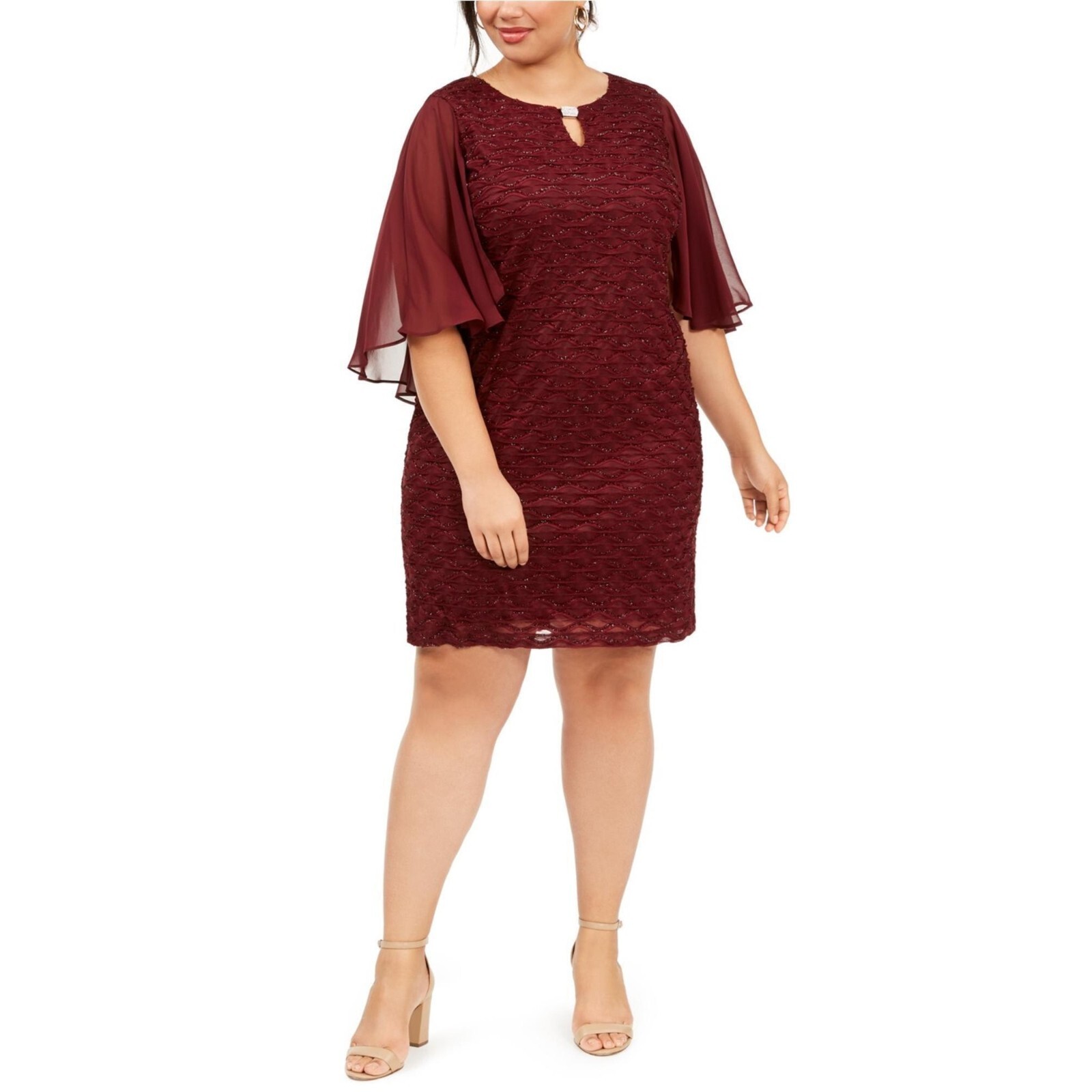 【✨新品✨】UN3D.◎BIG COLLAR FABRIC MIX CT Ultra Cozy Long Sleeve Cowl Neck Tunic PLUS – Cuddl Duds