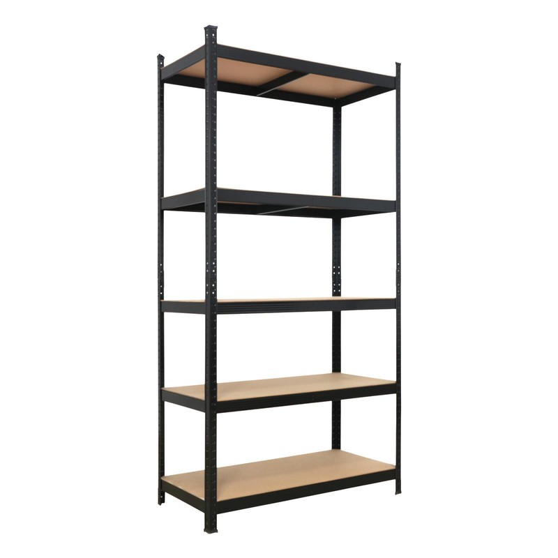 Storage Rack 27"W x 59"H x 12"D 5-Tier Shelf Steel