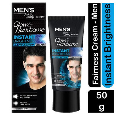 FAIR & LOVELY EST MAINTENANT GLOW & HANDSOME CRÈME POUR HOMME BLANCHIMENT...