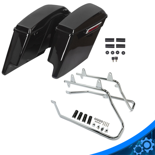 Удлиненные кронштейны для переоборудования седельных сумок для Harley Davidson Softail