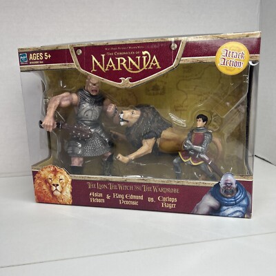 The Chronicles Of Narnia Aslan Reborn & King Edmund Vs Cyclops Rager 