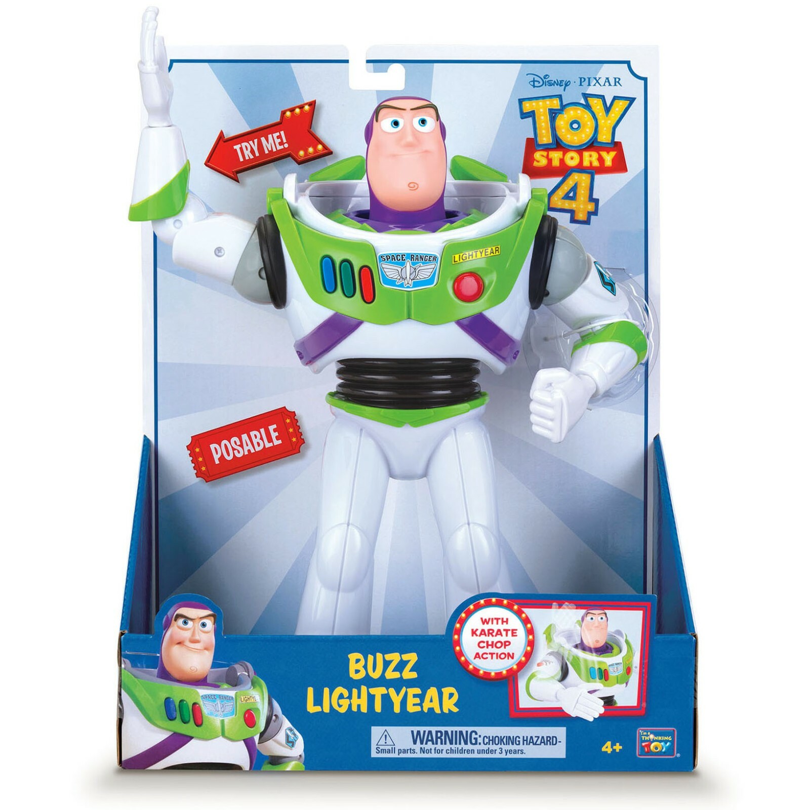 Disney Pixar Toy Story 4 Buzz LightYear with Karate Chop