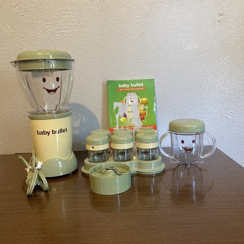 Magic Bullet Baby Bullet Food Blender Processor Storage Cups