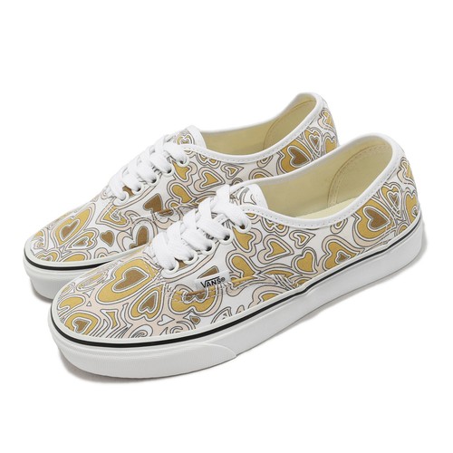 

Vans Authentic Trippy Hearts Белая мужская повседневная обувь унисекс Lifestyle VN0A5KS9JBW, Коричневый, Authentic