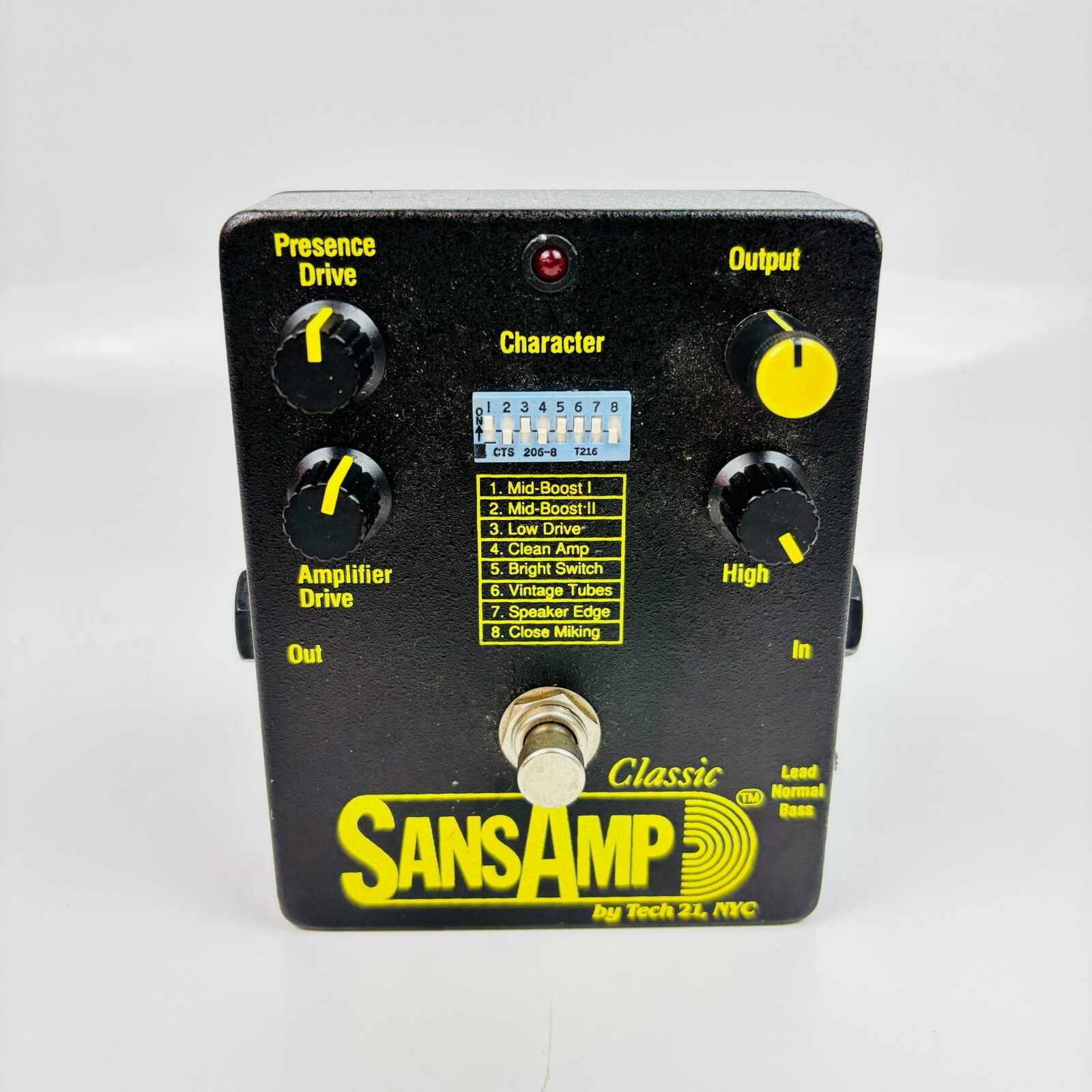 Tech 21 SansAmp Classic （ジャンク品扱い） 20170915 Sansamp Classic - Guitar Stuff Blog