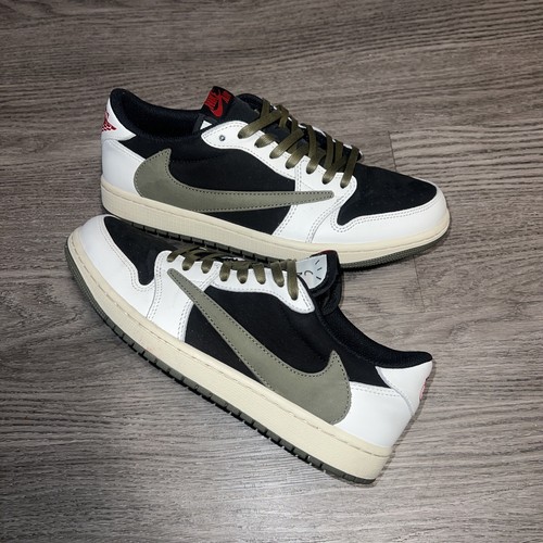 スニーカー Travis Scott Nike Air Jordan 1 Low 19.5 Air Jordan 1 Low Golf x Travis Scott 'Neutral Olive' (FZ3124