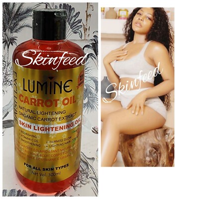 Lumine Carrot Lightening And Moisturizing Oil. 300ml X 1