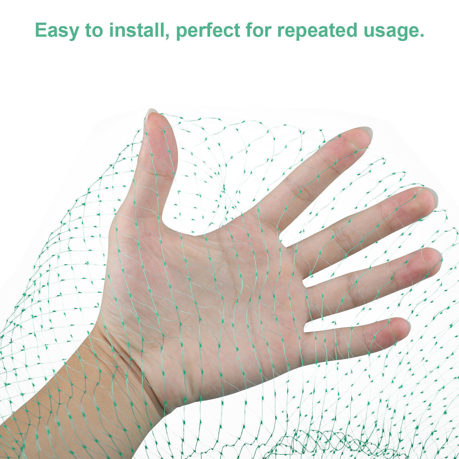 33FT x16FT Protection Netting Anti Bird Mesh for Crops Plants Pond Fruits Garden