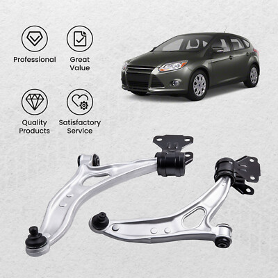 2x Front Lower Control Arm & Ball Joint Assembly for Ford Focus 2012-2018 C-Max