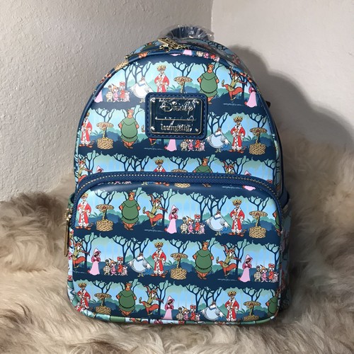 NWT Loungefly Disney Mini Backpack - Robin Hood Sherwood
