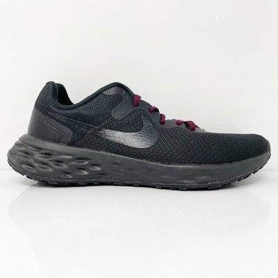 

Nike Womens Revolution 6 DC3729-001 Черные кроссовки для бега Размер 8,5, Черный, Revolution 6
