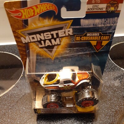 Wonder woman Hot WHEELS Monster Jam Truck 1:64 Epic additions 6/15 Crushable Car