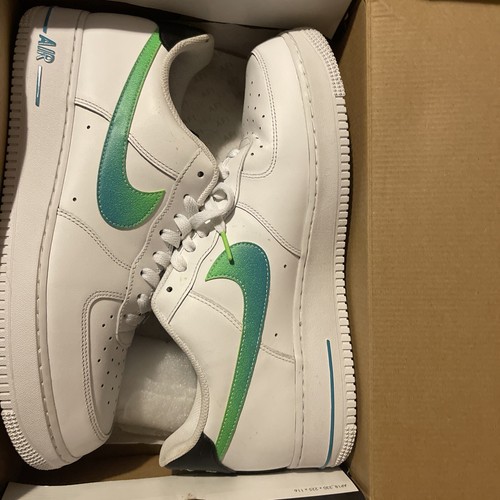 Size 11.5 - Nike Air Force 1 '07 LV8 White Aquamarine 2021