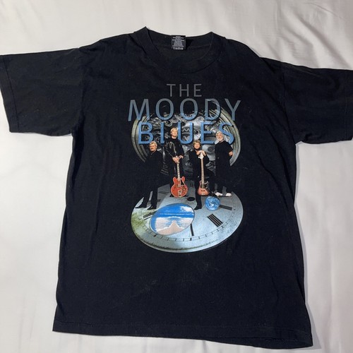 期間限定セール Vintage 1999 Shirt T Tour Times Strange Blues Moody The ミュージシャン