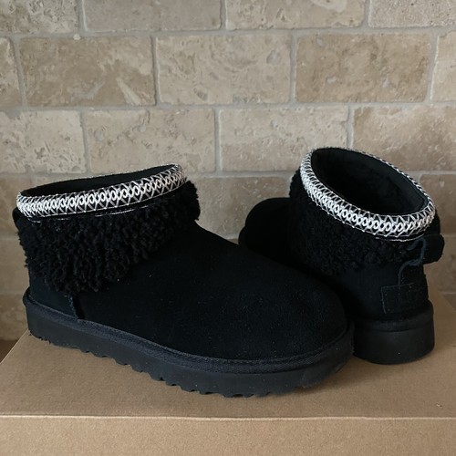 靴 UGG CLASSIC MAXI MINI BLACK 24cm Ugg Classic Maxi Mini | eBay