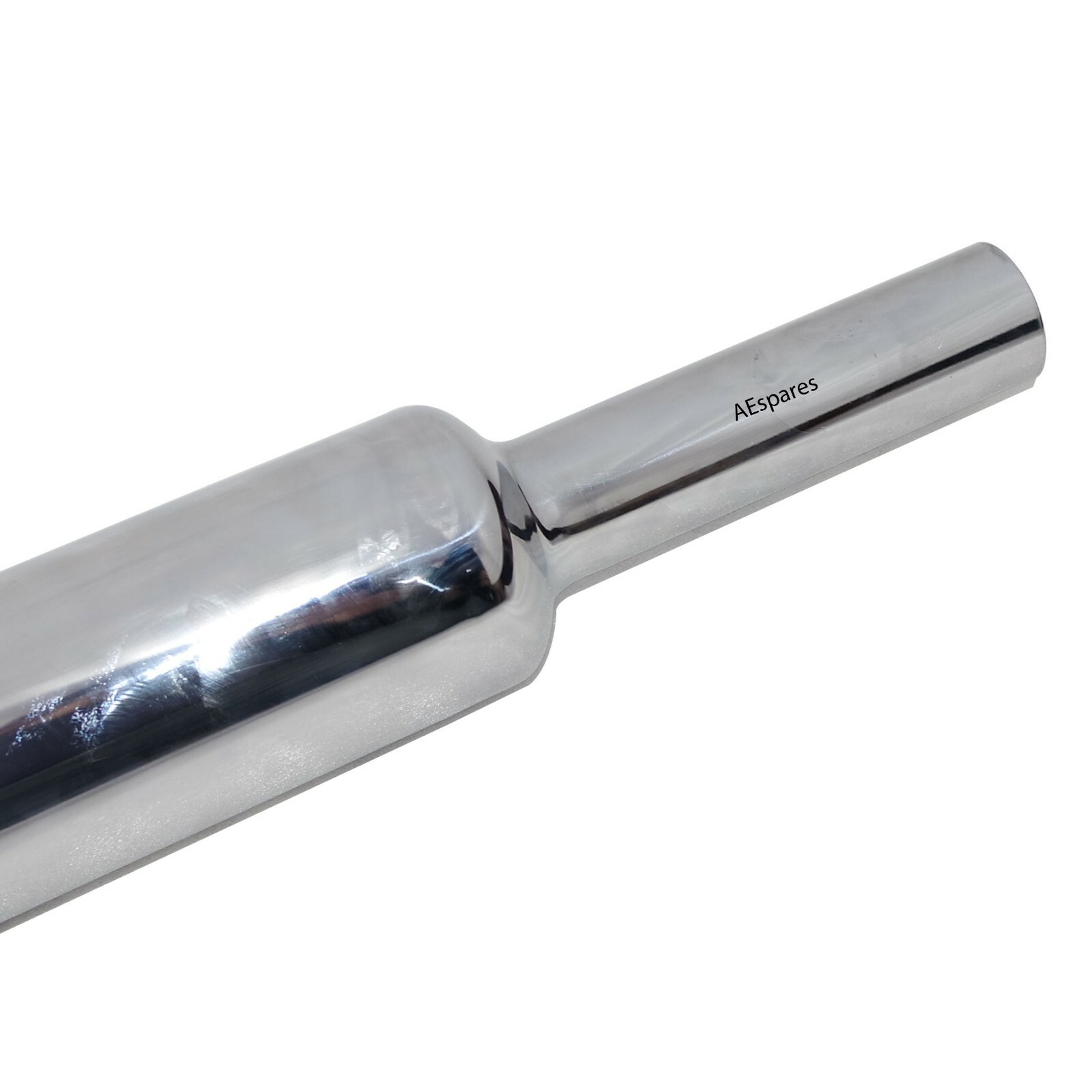 Fits Royal Enfield Bullet 500cc Exhaust Silencer Steel Chrome Plated  