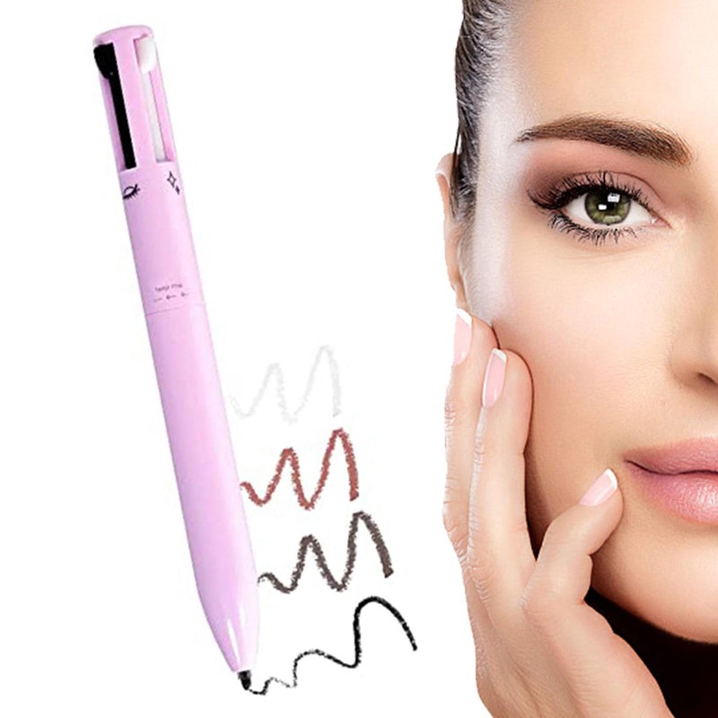 Eyeliner Eyebrow Lipliner Makeup Pen 4 Colors