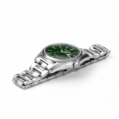 ROAMER ROAMER 210665 41 75 20 SEAROCK AUTOMATIC GREEN DIAL WRISTWATCH