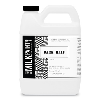 Real Milk Paint Dark Half Dark Tung Oil and Citrus Solvent for Wood Finishi