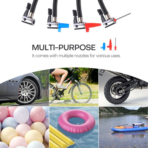 Car Air Tire Pump Inflator Compressor LED Digital Electric Portable 150PSI 12V