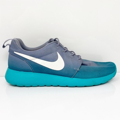

Nike Womens Roshe Run Print 599432-500 Синие кроссовки для бега, размер 10, Синий, Roshe Run Print