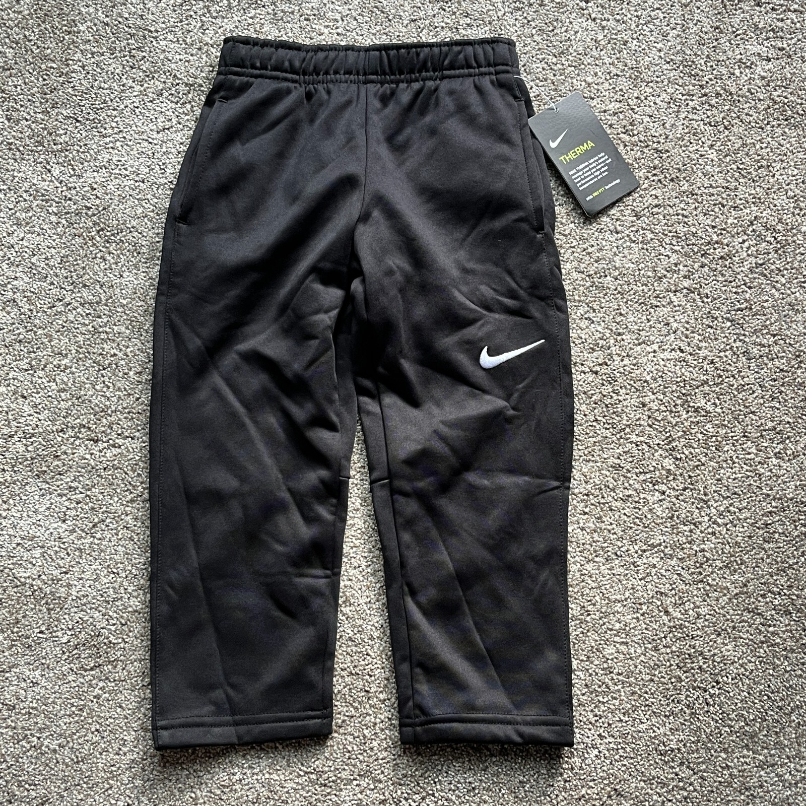 Nike Therma-Fit Kids Boys Size 4/XS Black Athletic